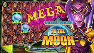 BIG WIN NEW ONLINE SLOT 🚀 MYSTERY MISSION TO THE MOON 🚀 PUSH GAMING - ALL FEATURES