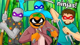 Así Convertí a Mis Amigos en NINJAS!