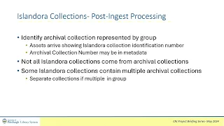 Getting There from Here: A Path to Preserve Digital Collections