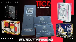 TTC BOX BREAK STREAM ⚽ 🔥🔥 WWE IMPECCABLE + FUTERA NOSTALGIA + ANDERE PT.2 | join our Breaks ⬇⬇⬇⬇