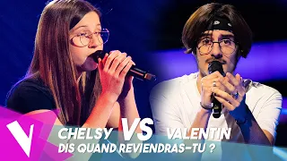 Barbara - 'Dis quand reviendras-tu' ● Chelsy & Valentin | Duels | The Voice Belgique