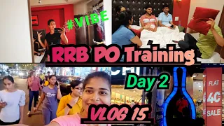 RRB PO Training Day 2🥳🥳 | Full Day Vlog | SHGB Rohtak #journey #training #banking