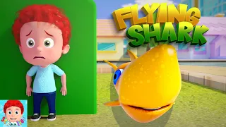 Flying Shark Song + More Kids Music Videos by Schoolies
