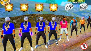 BLUE HIPHOP NO INTERNET PRANK | MUST WATCH GARENA FREE FIRE