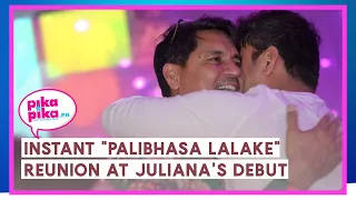 #Juliana18: Instant "Palibhasa Lalake" reunion at Juliana Gomez's Debut