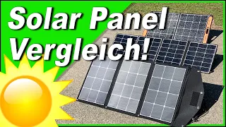 BESTES faltbares SOLAR PANEL 2021? Vergleich! ☀️ PowerOak | Plugin Festivals | Jackery | Test Review