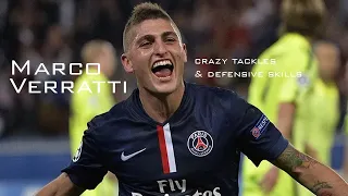 Marco Verratti ● Crazy Tackles & Defensive Skills ● HD