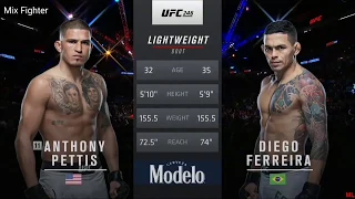 Anthony pettis VS Diego ferreira Энтони (Петтис vs Диего Феррейра)  Бой!