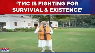 'TMC Is Fighting For Survival & Its Existence' PM Modi Tears Into TMC Ahead Of Last Phase Of Polls