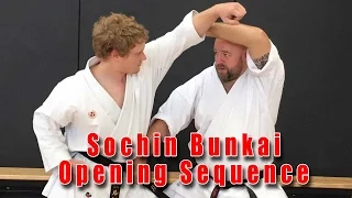 Practical Kata Bunkai: Sochin Opening Sequence