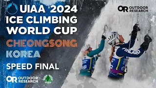 UIAA Ice Climbing World Cup 2024 - Cheongsong - SPEED FINALS