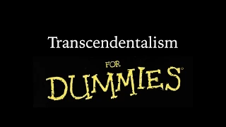 Transcendentalism for Dummies