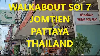 Soi 7 Walkabout Jomtien Pattaya Thailand