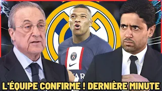 L'ÉQUIPE VIENT DE CONFIRMER CETTE NOUVELLE BRUTALE ! PERSONNE NE S'Y ATTENDAIT NOUVELLES REAL MADRID