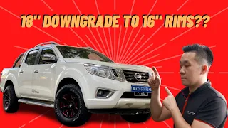 Why you should consider downgrading your RIMS (Nissan Navara + 16" Lenso Zeus)