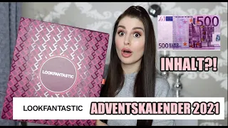 500€ Inhalt?! 💰 Lookfantastic Adventskalender 2021