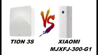 Сравнение бризеров TIONS 3s VS Xiaomi MJXFJ-300-G1