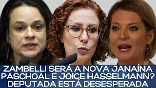 CARLA ZAMBELLI SE DESESPERA: SERÁ A NOVA JANAÍNA PASCHOAL E JOICE HASSELMANN?