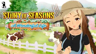 【Story of Seasons: A Wonderful Life】IT'S HERE~!♡