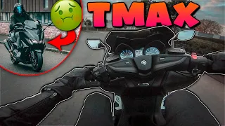 Un motard essaye un TMAX ! C’est si horrible que ça ?! 🫣 - Essai Tmax 560