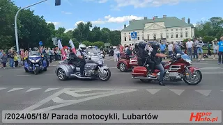 Parada motocyklowa, Lubartów 2024/05/18