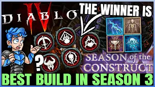 Diablo 4 - Best Highest Damage Build For ALL Classes - New Class Ranking After 1 Week in Season 3!