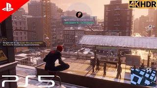 (PS5) THIS SPIDERMAN GAME DESERVES 1 MILLION VIEWS | Gameplay | Ultra Realistic Graphics |4K #VIRAL