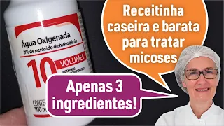 FUNGOS E FRIEIRAS: O PODER DA ÁGUA OXIGENADA