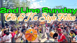 2nd Line Sunday: Ole & Nu Style Fellas