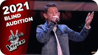 Justin Bieber feat. Quavo - Intentions (Lukas) | The Voice Kids 2021 | Blind Auditions