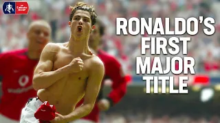 Cristiano Ronaldo's Highlights in the 2004 FA Cup Final | From The Archive