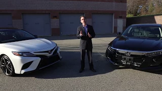 2018 Toyota Camry vs. 2018 Honda Accord