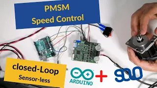 How to Control Speed of PMSM using ARDUINO and SOLO in Sensor-less Closed-loop mode