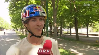 ORF Wien Heute 12.5.2022 - Stunt am Riesenrad - Fabio Wibmer