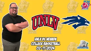 UNLV vs Nevada 2/17/24 Free College Basketball Picks and Predictions  | NCAA Tips