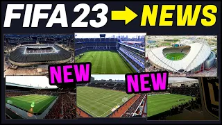 FIFA 23 NEWS | 15 NEW *CONFIRMED* LICENSED STADIUMS ✅