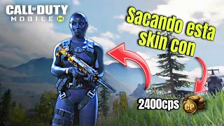 Sacando la skin de Rose Rook con 2400cps (sale bien) - Cod Mobile