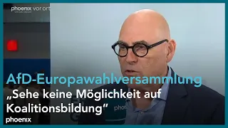 AfD-Europawahlversammlung: Einordnung von Prof. Wolfgang Schroeder, Politikwissenschaftler am 29.07.