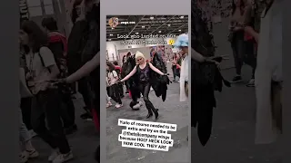 @VegaCosplay tries on MiWings at Comic Con 😍