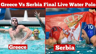 Greece Vs Serbia Final Match Live, Tokyo Olympics 2021 Men's Water Polo Final, Serbia Gold