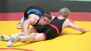 Wrestling / Ringen, DM 2023, Jugend A, 55 kg, Freestyle, Wrensch - Lamitschka