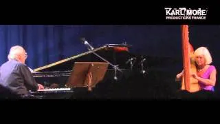 "Un été 42" (thème) Michel Legrand (piano) & Catherine Michel (harpe) extrait 1