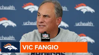 Coach Fangio plans to ease in Phillip Lindsay, Emmanuel Sanders during camp