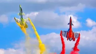 GIGANTIC !!! RC FLIGHT SHOW WITH 2 NEW SAB TURBINE MODEL JETS AEROBATICS AND FLIGHT DEMO