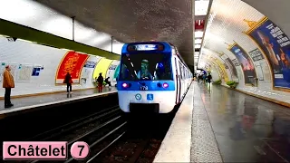 Châtelet | Line 7 : Paris métro ( RATP MF77 )