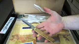 У Сан Сергеича. Новые ножи из Японии.