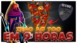 FROM ZERO TO 700 IN 9 HOURS - OJULIOCAMPOS CHALLENGE - 8.3 BRIMSTONE STAFF GIVEAWAY - ALBION ONLINE