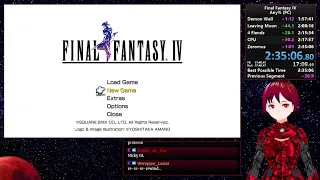 Final Fantasy IV Pixel Remaster speedrun - 2:35:06