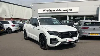 Volkswagen Touareg Black Edition 4Motion 3.0 TDI 286ps Pure White Used Car | Wrexham Volkswagen