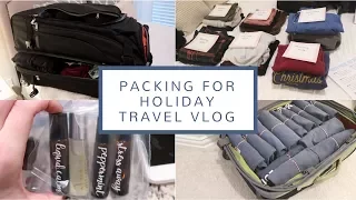 Packing for Holiday Travel Vlog | Dec. 18-20, 2017